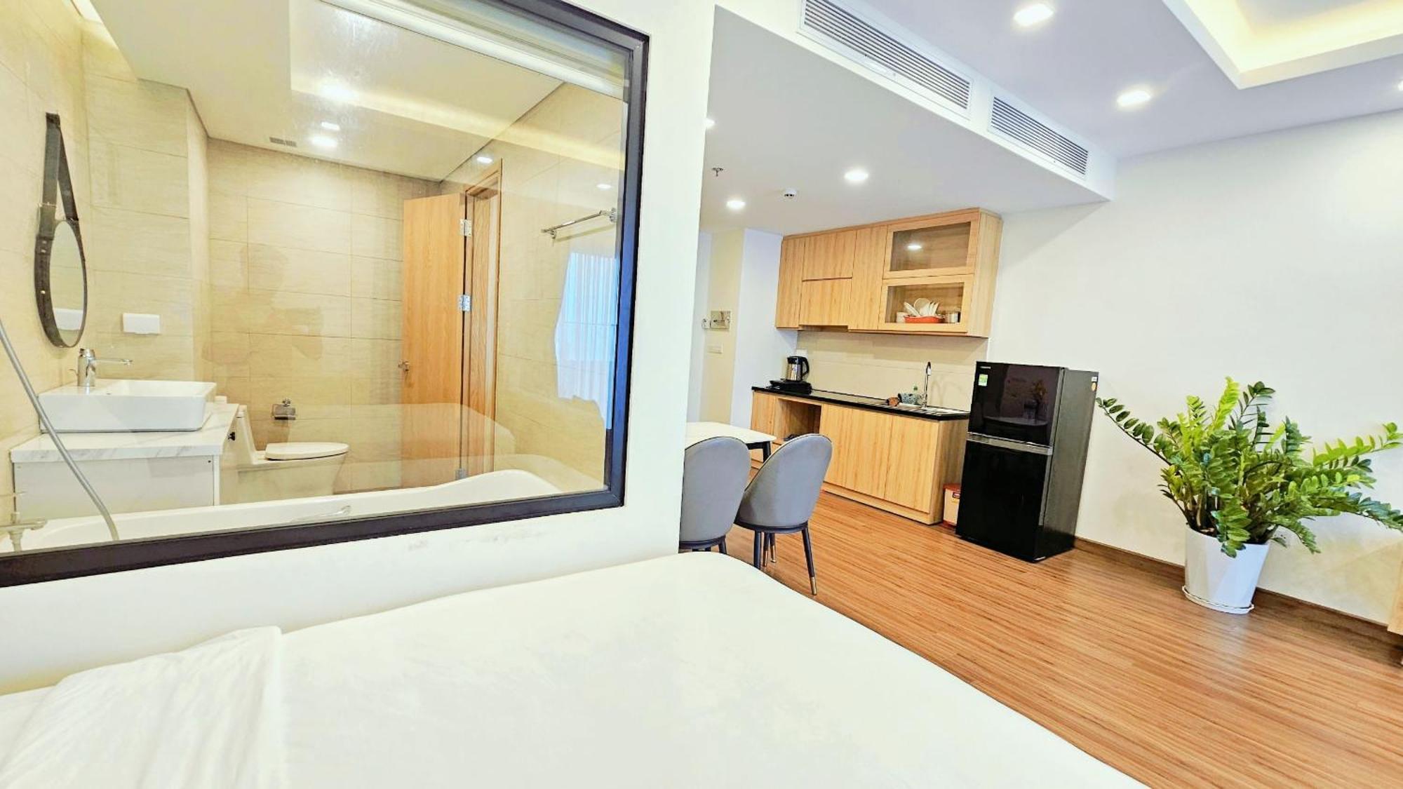 Flc Sea Tower Quy Nhon Ban Cong, Bon Tam, Ho Boi Co Phi, Sat Bien 归仁 外观 照片